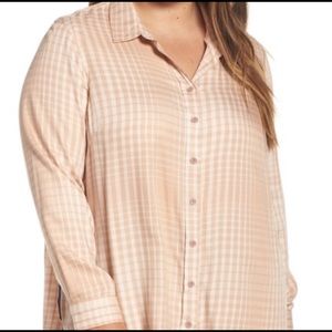 Seven 7 Melissa McCarthy Button Up